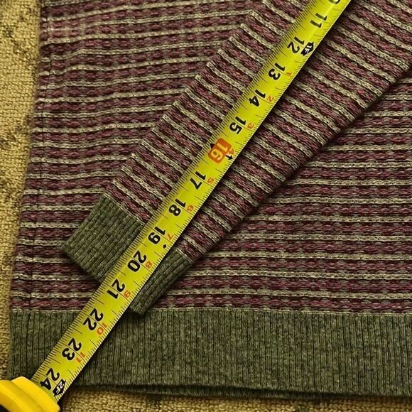 J. Crew sweater w multi patterns, beautiful bead work stripe NWOT XS - Picture 10 of 10
